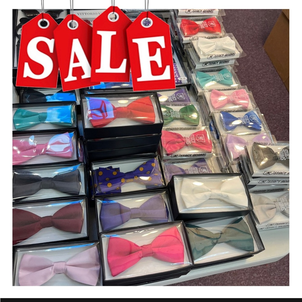 any 3 🎀  STACY ADAMS or any TIED BOW TIE IN BOX 🔥🔥🔥